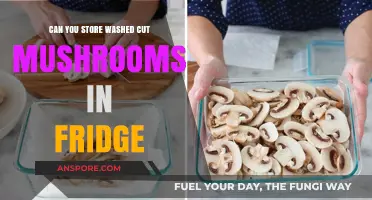 Storing Washed Cut Mushrooms: Fridge Tips for Freshness and Safety