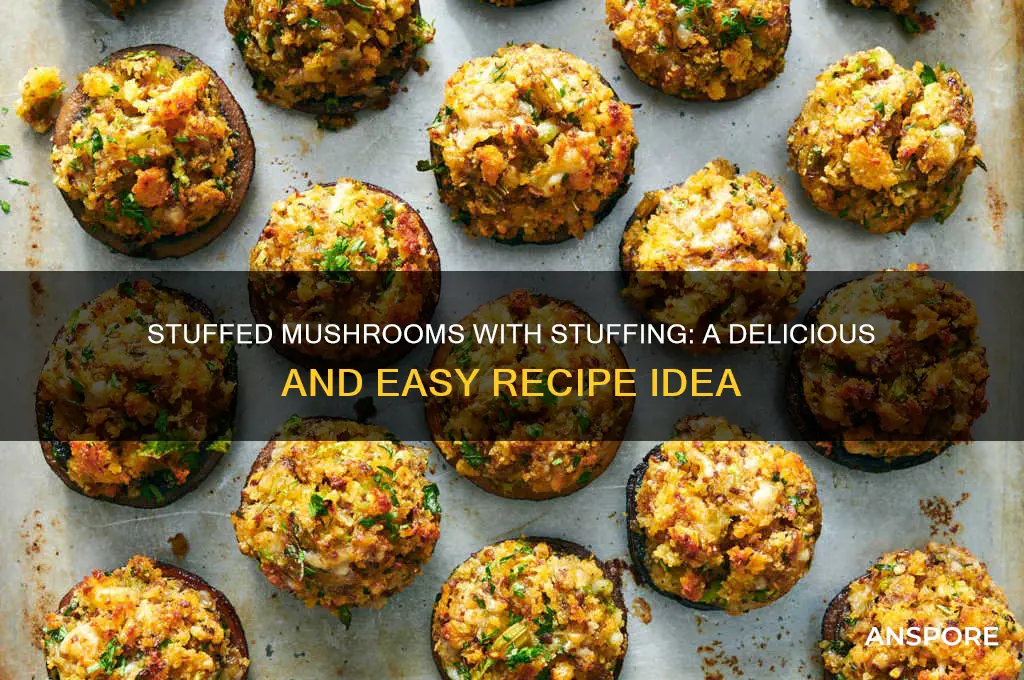 can you stuff mushrooms with stuffing