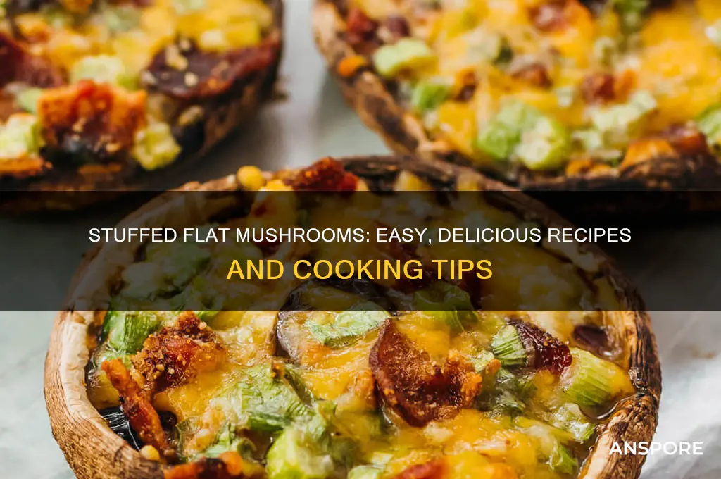 can you stuffed flat mushrooms