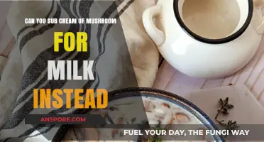 Cream of Mushroom as Milk Substitute: A Creative Kitchen Hack?