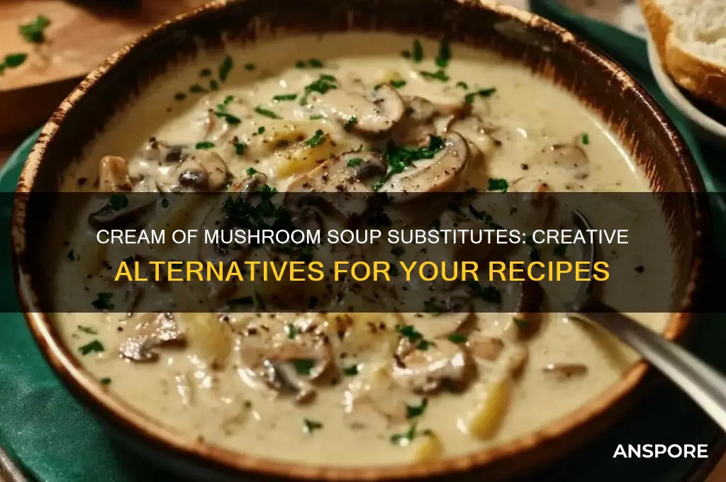 can you substitute cream of mushroom soup