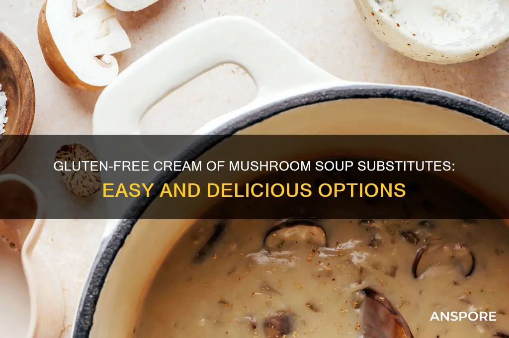 can you substitute gluten free cream of mushroom soup