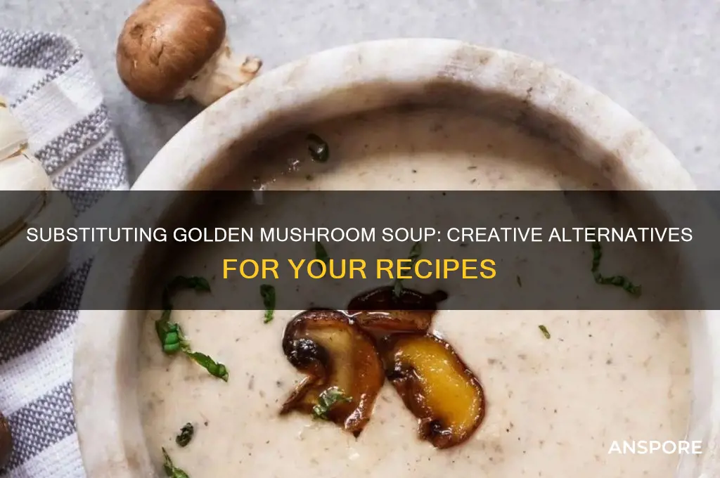 can you substitute golden mushroom soup