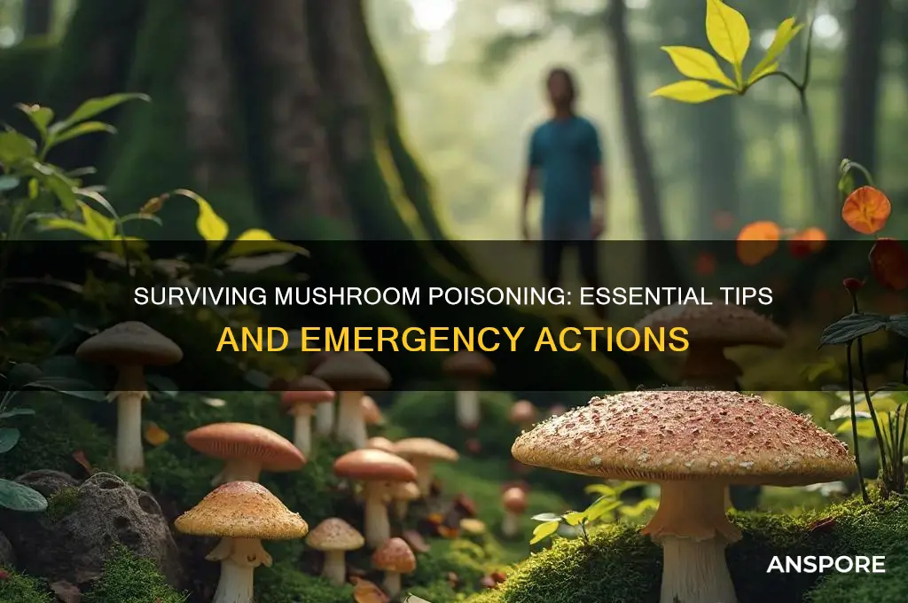 can you survive mushroom poisoning