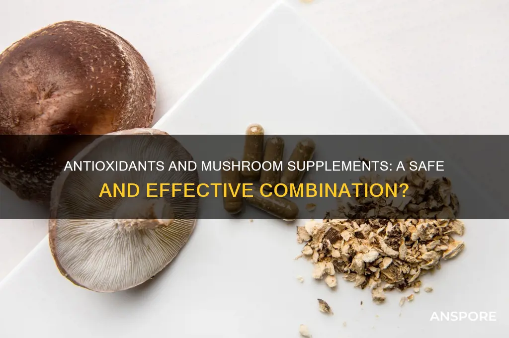 can you take antioxidants and mushroom supplements together