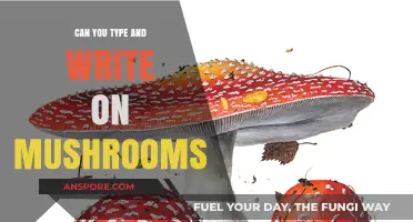 Typing and Writing on Mushrooms: Exploring the Fungal Canvas Possibilities