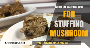 Creative Kitchen Hacks: Using a Cake Decorator for Stuffing Mushrooms