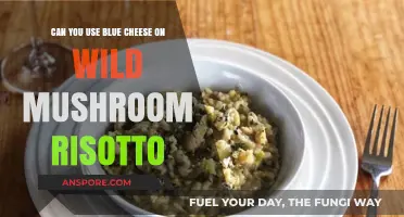 Blue Cheese on Wild Mushroom Risotto: A Gourmet Match?