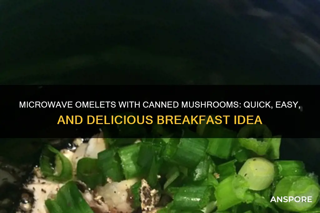 can you use canned mushroom in omalets cooked in micro
