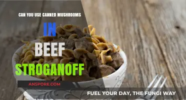 Using Canned Mushrooms in Beef Stroganoff: Tips and Tricks