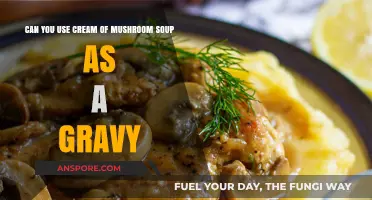Cream of Mushroom Soup as Gravy: A Tasty Shortcut?