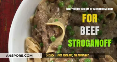 Cream of Mushroom Soup in Beef Stroganoff: A Tasty Twist?