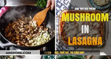 Fresh Mushrooms in Lasagna: A Delicious Twist on a Classic Dish