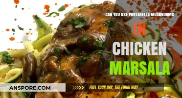 Portabella Mushrooms in Chicken Marsala: A Tasty Twist?