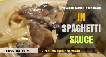 Portabella Mushrooms in Spaghetti Sauce: A Hearty, Meatless Twist