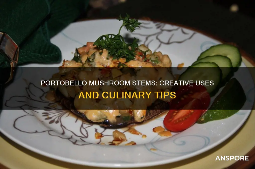 can you use portobella mushroom stems