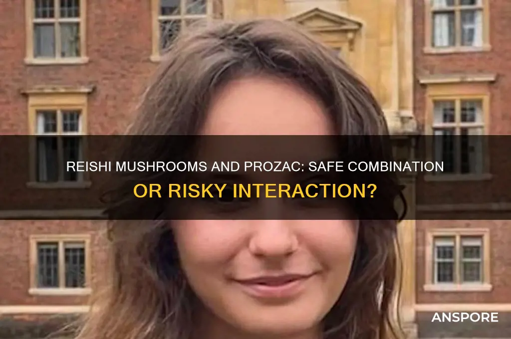 can you use reishi mushrooms with prozac