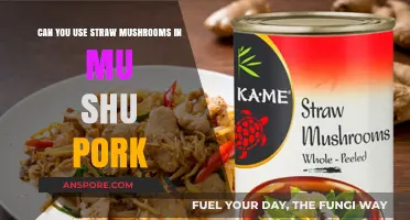 Straw Mushrooms in Mu Shu Pork: A Tasty Twist?