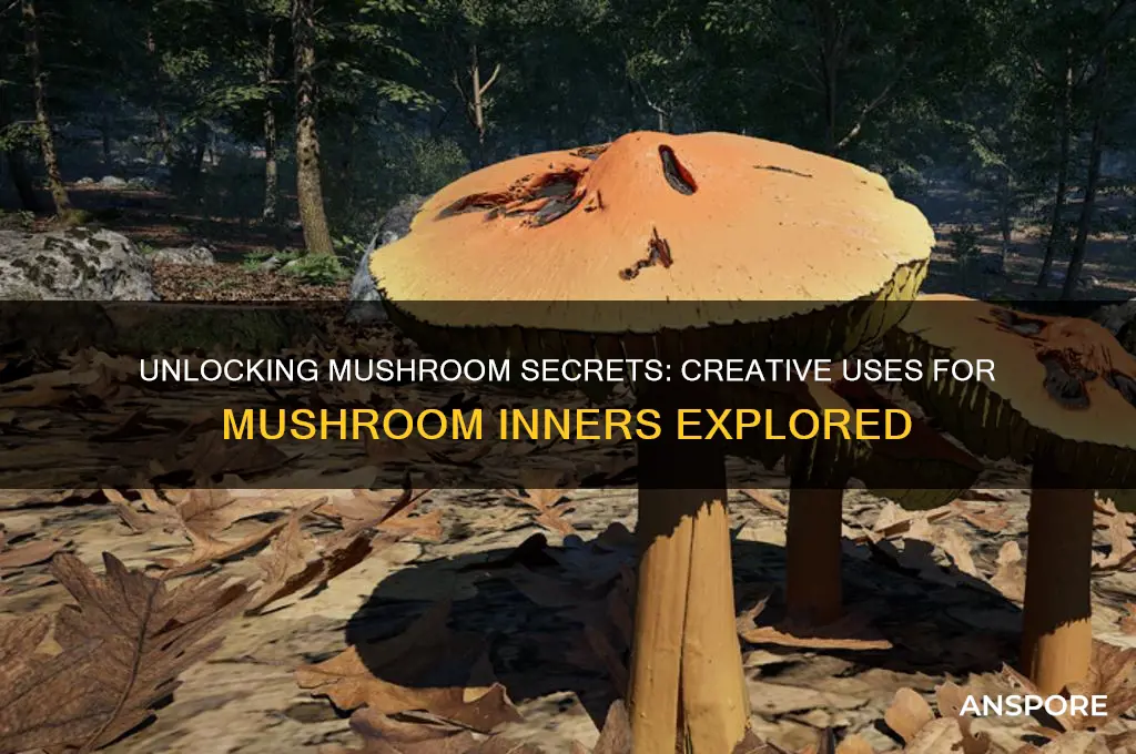 can you use the inners of mushrooms