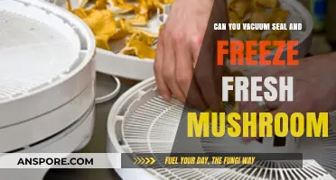 Vacuum Sealing and Freezing Fresh Mushrooms: A Complete Preservation Guide