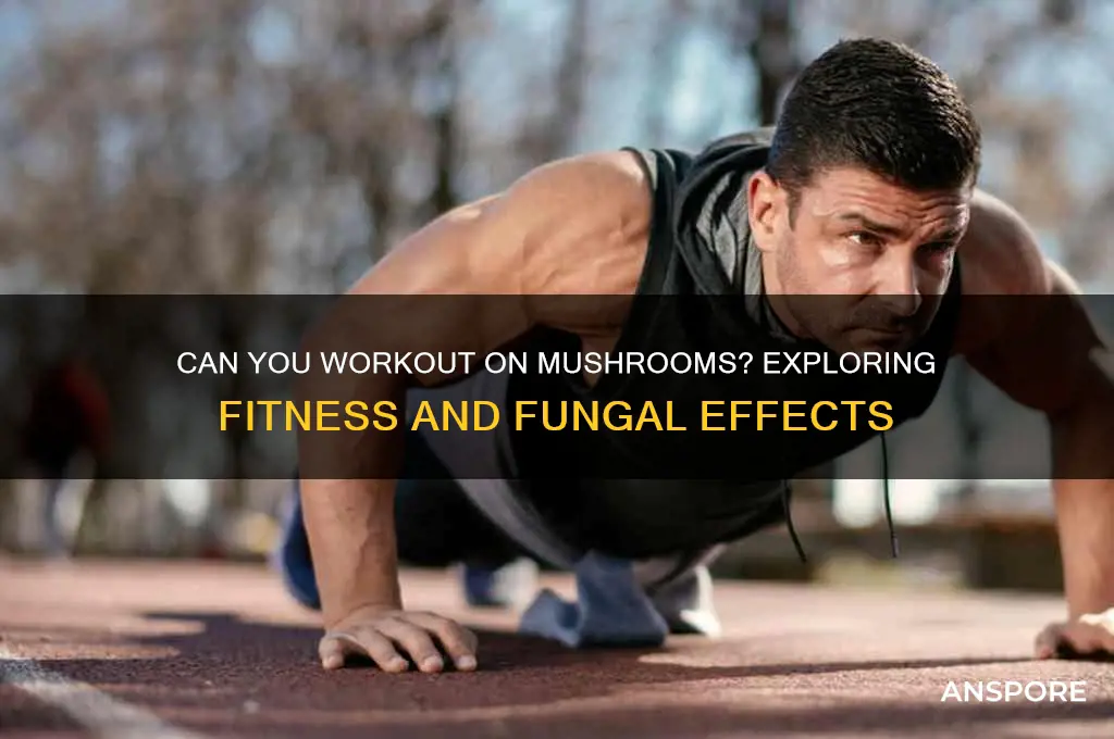 can you workout on mushrooms