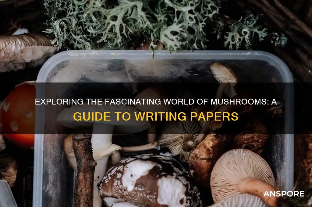 can you write a paper on mushrooms