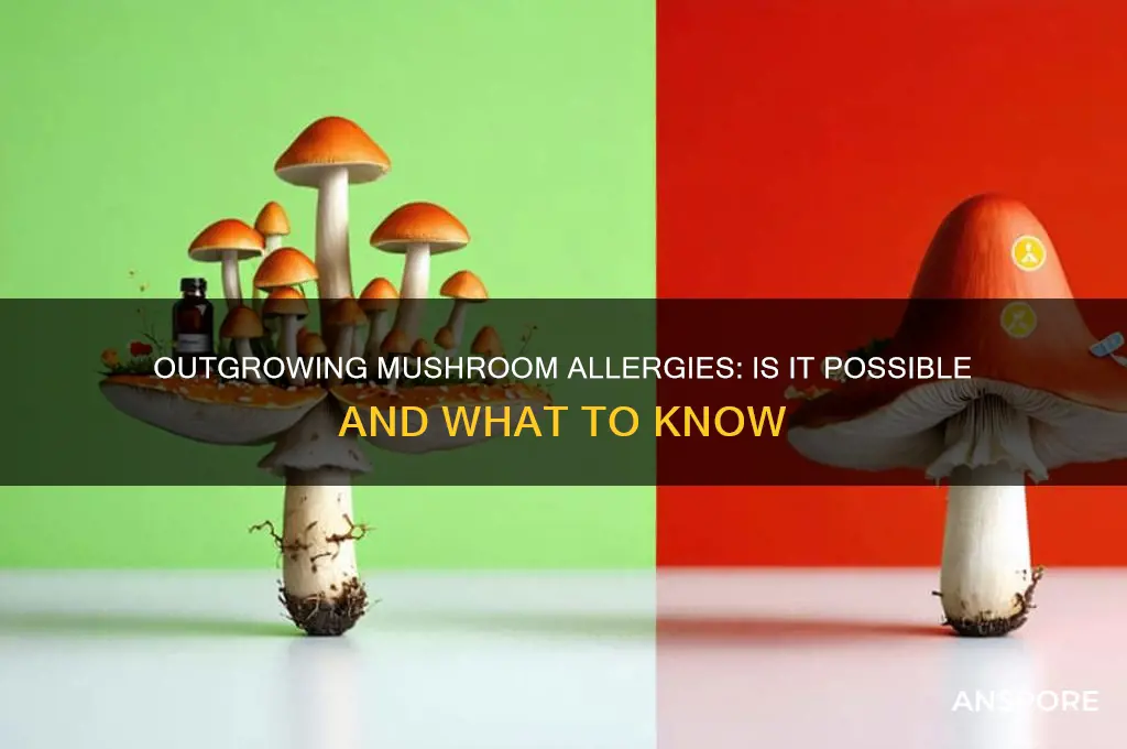 can your outgrow mushroom allergies