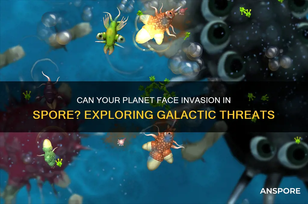can your planet get attacked in spore