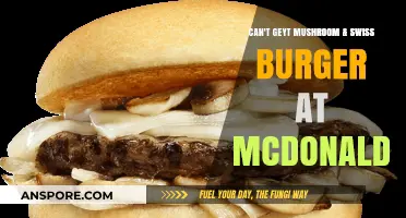 Why McDonald's Mushroom & Swiss Burger Remains Elusive to Fans