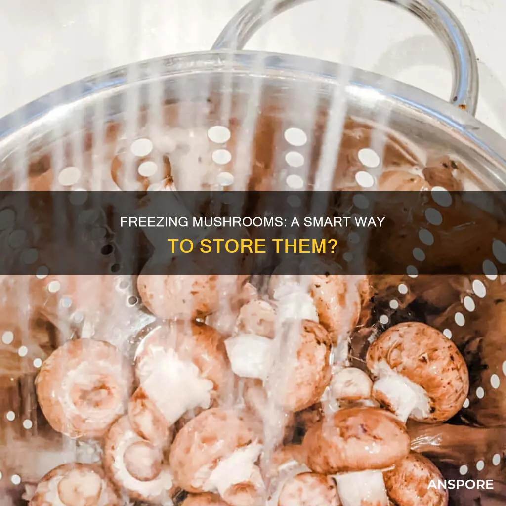 could you freeze mushrooms