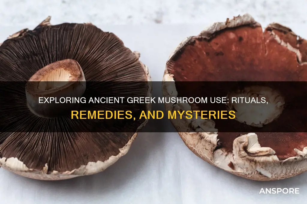 did ancient greek use mushrooms