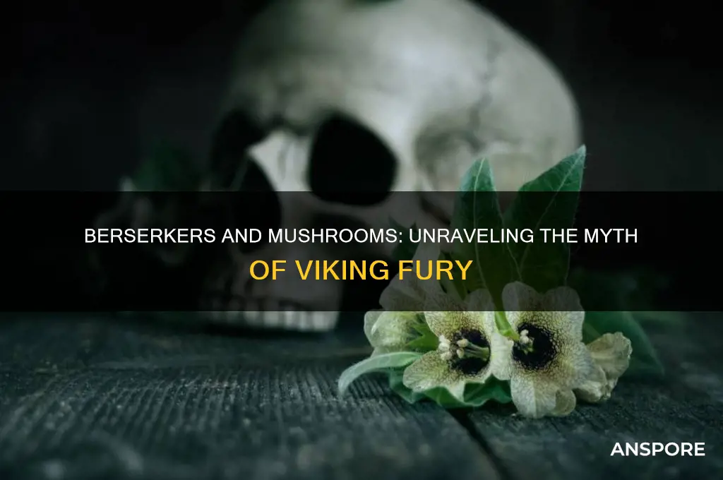 did berserkers use mushrooms