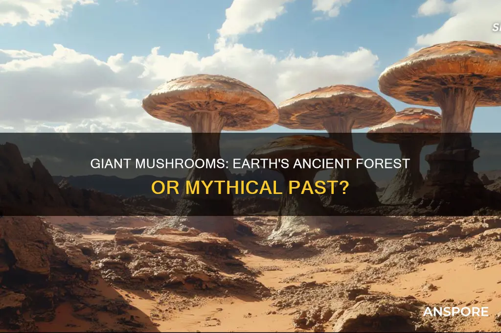 did earth used to be covered in giant mushrooms