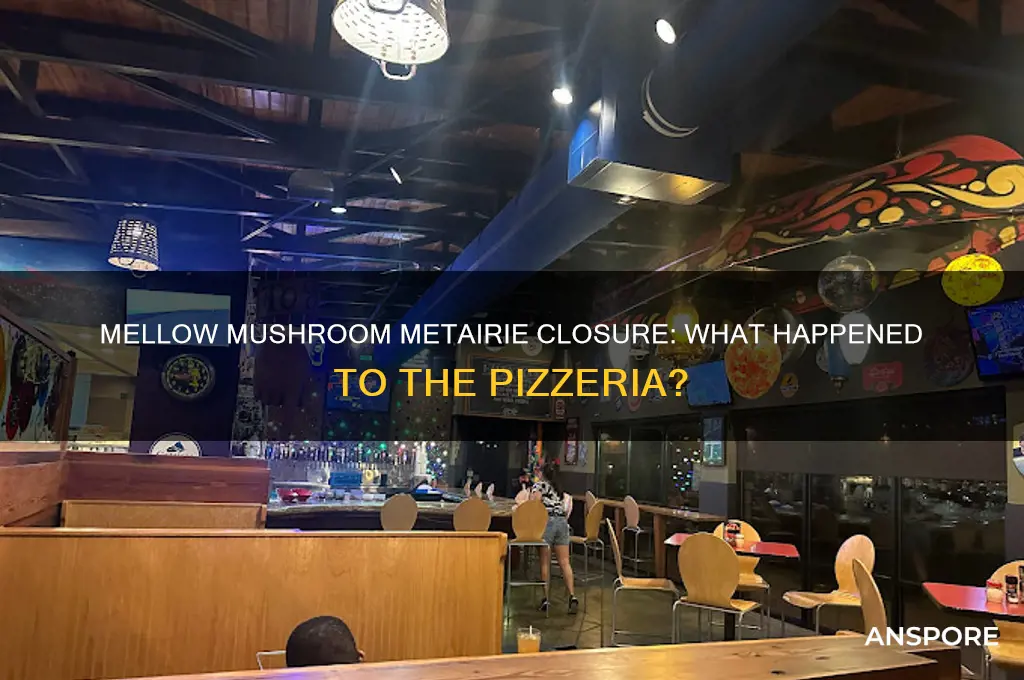 did mellow mushroom in metairie close