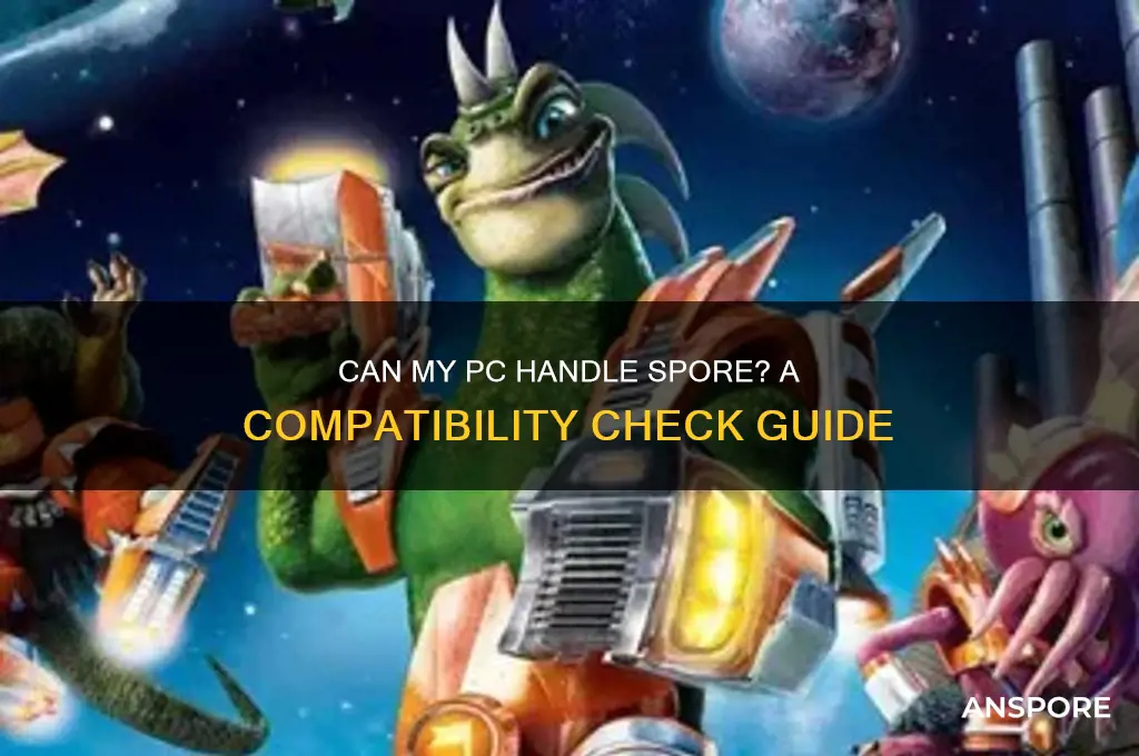 did spore run on my computer