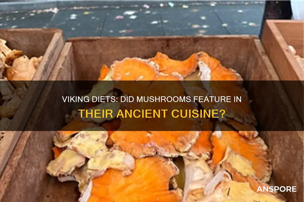 did the vikings eat mushrooms