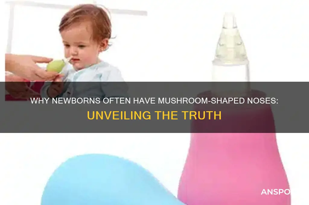 do all babies have mushroom nose in the beginning