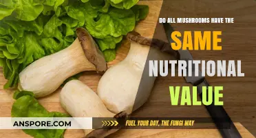 Mushroom Nutrition: Do Varieties Offer Uniform Health Benefits?