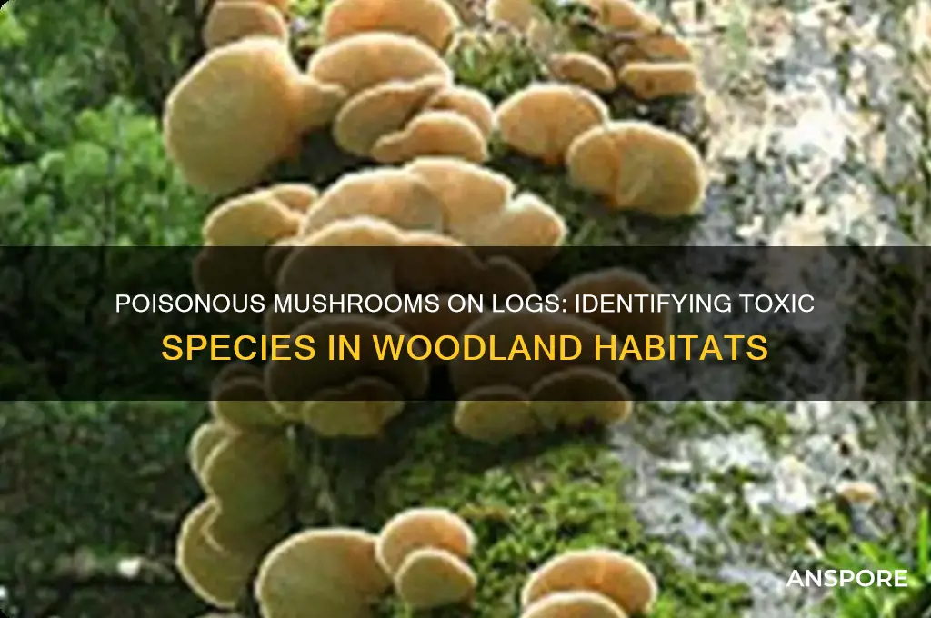 do any poisonout mushrooms grow on logs