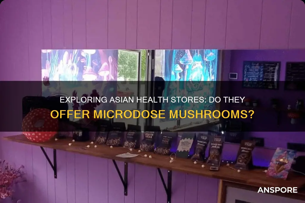 do asian health store sell microdose mushrooms