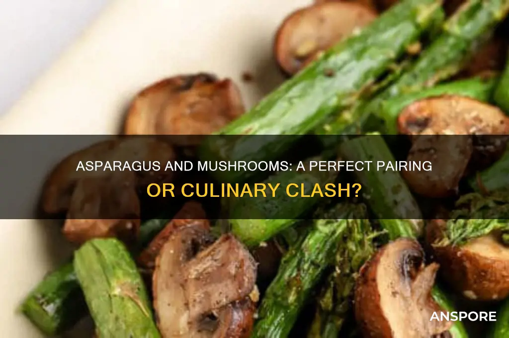 do asparagus and mushrooms go together