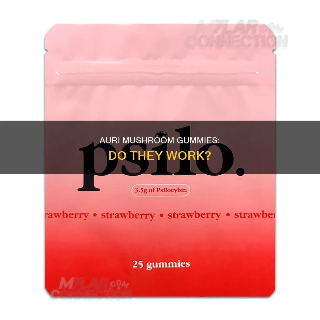 do auri mushroom gummies work
