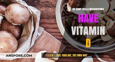 Baby Bella Mushrooms: Unveiling Their Vitamin D Content and Benefits