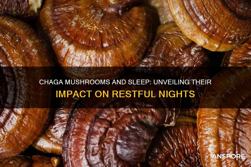 do chaga mushrooms effect your sleep