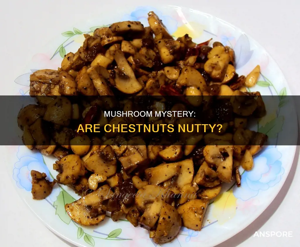 do chestnut mushrooms contain nuts