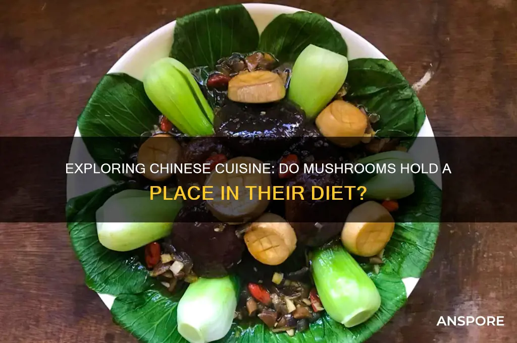 do chinese eat mushrooms