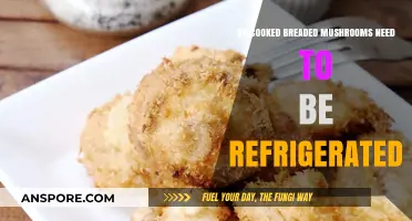 Refrigerating Cooked Breaded Mushrooms: Essential Food Safety Tips