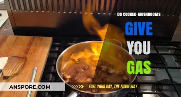 Cooked Mushrooms and Gas: Understanding Digestive Reactions to Fungi