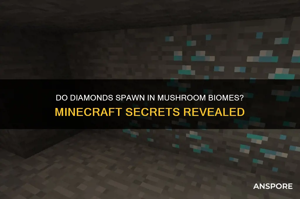 do diamonds generate in mushroom islands