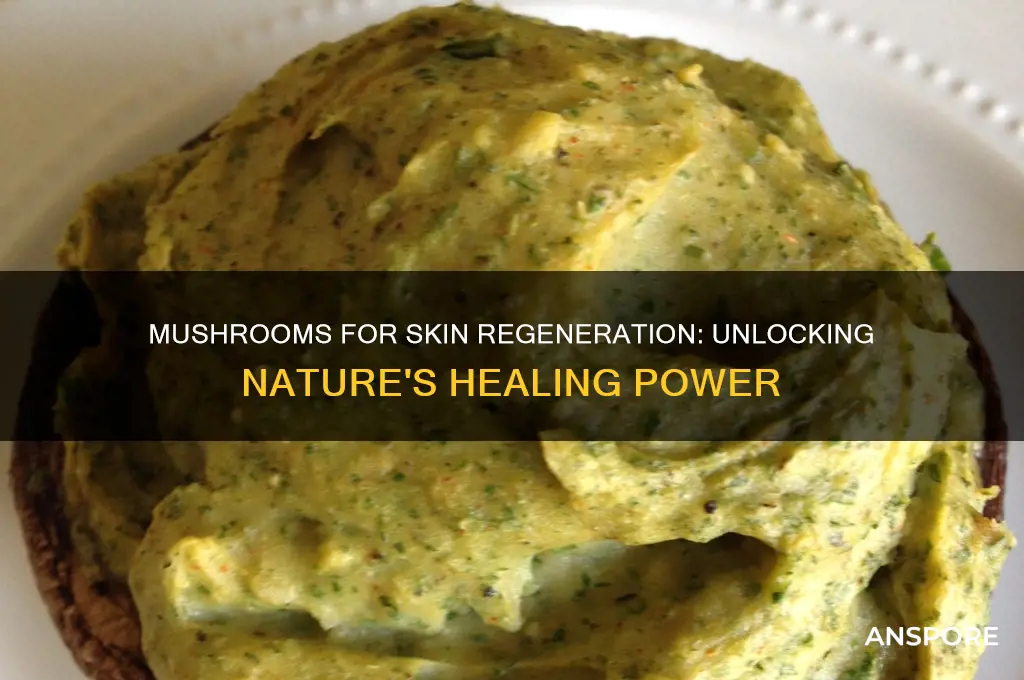 do eating mushrooms regenerate your skin